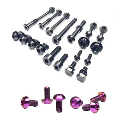 Titanium Anodizing Bolt untuk Basikal