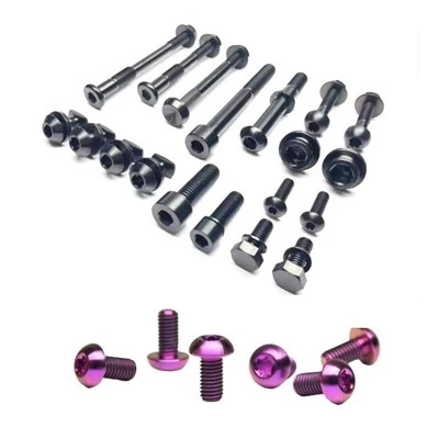 Titanium Anodizing Bolt untuk Basikal
